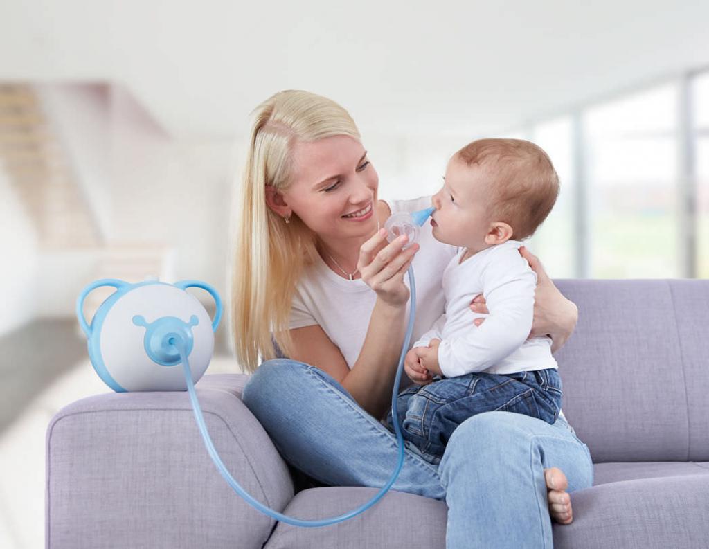 Máy xông mũi họng cần thiết cho trẻ nhỏ